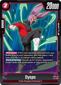 Dyspo - FB03-014 - Raging Roar - Dragon Ball Super: Fusion World card