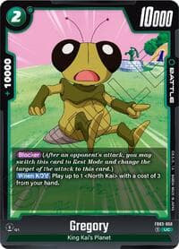 Gregory - Raging Roar - Dragon Ball Super: Fusion World card