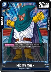 Mighty Mask - Raging Roar - Dragon Ball Super: Fusion World card