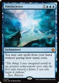 Omniscience - Foundations - Magic: The Gathering card