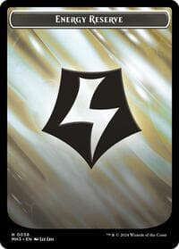 Energy Reserve (Ripple Foil) // Servo Double-Sided Token - Modern Horizons 3 - Magic: The Gathering card