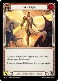 Take Flight (Red) - Armory Deck: Boltyn - Flesh and Blood TCG card