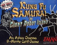 Kung Fu Samurai on Giant Robot Island Card Game - Z-Man Games - Boardgames card