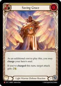 Saving Grace - Armory Deck: Boltyn - Flesh and Blood TCG card