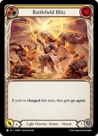 Battlefield Blitz (Yellow) - Armory Deck: Boltyn - Flesh and Blood TCG card