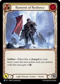 Banneret of Resilience - Armory Deck: Boltyn - Flesh and Blood TCG card