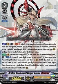 Broken Heart Jewel Knight, Ashlei "Reverse" - DZ-PS01: Premium Deckset “Jewel Knight” - Cardfight Vanguard card