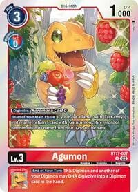 Agumon - Secret Crisis - Digimon Card Game card