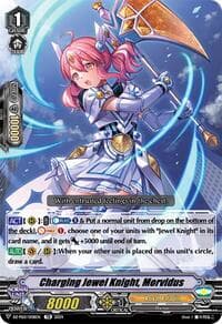 Charging Jewel Knight, Morvidus - DZ-PS01: Premium Deckset “Jewel Knight” - Cardfight Vanguard card