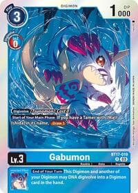 Gabumon - Secret Crisis - Digimon Card Game card