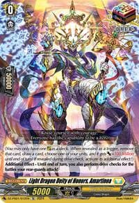 Light Dragon Deity of Honors, Amartinoa - DZ-PS01: Premium Deckset “Jewel Knight” - Cardfight Vanguard card