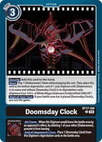 Doomsday Clock - Secret Crisis - Digimon Card Game card
