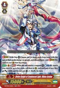 Divine Knight of Condensed Light, Olbius Avalon - DZ-PS01: Premium Deckset “Jewel Knight” - Cardfight Vanguard card