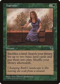 Harrow - Tempest - Magic: The Gathering card