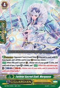 Faithful Sacred Staff, Morgause - DZ-PS01: Premium Deckset “Jewel Knight” - Cardfight Vanguard card