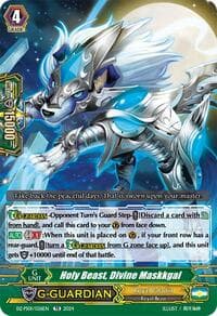 Holy Beast, Divine Maskkgal - DZ-PS01: Premium Deckset “Jewel Knight” - Cardfight Vanguard card