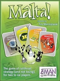 Malta! Card Game - Z-Man Games - Boardgames card
