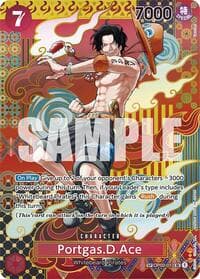 Portgas.D.Ace (SP) - Two Legends - One Piece Card Game card
