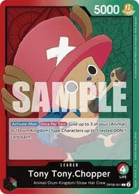 Tony Tony.Chopper (001) - Two Legends - One Piece Card Game card