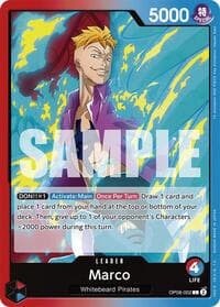 Marco - Two Legends - One Piece Card Game card