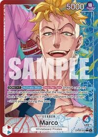 Marco (Parallel) - Two Legends - One Piece Card Game card
