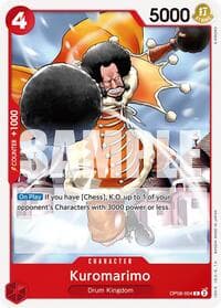 Kuromarimo - Two Legends - One Piece Card Game card