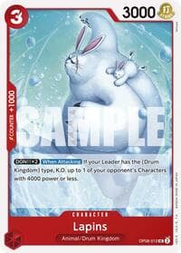 Lapins - Two Legends - One Piece Card Game card