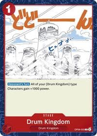Drum Kingdom - Two Legends - One Piece Card Game card