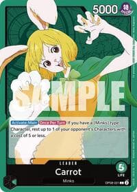 Carrot (021) - Two Legends - One Piece Card Game card