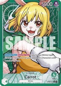 Carrot (021) (Parallel) - Two Legends - One Piece Card Game card