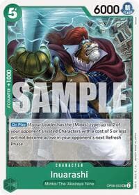 Inuarashi - Two Legends - One Piece Card Game card