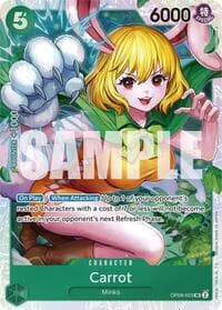 Carrot (023) - Two Legends - One Piece Card Game card