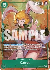 Carrot (023) (Parallel) - Two Legends - One Piece Card Game card