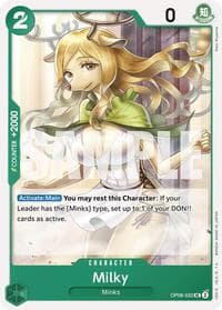 Milky - Two Legends - One Piece Card Game card
