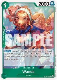 Wanda - Two Legends - One Piece Card Game card