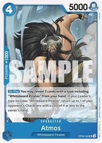 Atmos - Two Legends - One Piece Card Game card