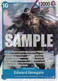 Edward.Newgate - Two Legends - One Piece Card Game card