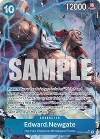 Edward.Newgate (Parallel) - Two Legends - One Piece Card Game card