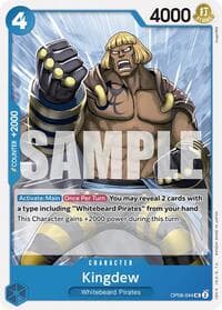 Kingdew - Two Legends - One Piece Card Game card