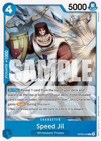Speed Jil - Two Legends - One Piece Card Game card