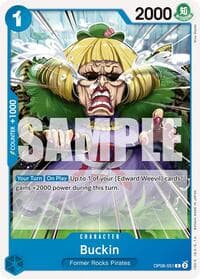 Buckin - Two Legends - One Piece Card Game card