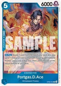 Portgas.D.Ace - Two Legends - One Piece Card Game card