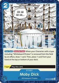 Moby Dick - Two Legends - One Piece Card Game card