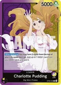 Charlotte Pudding (058) - Two Legends - One Piece Card Game card