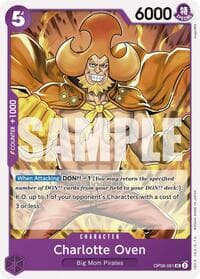 Charlotte Oven - Two Legends - One Piece Card Game card
