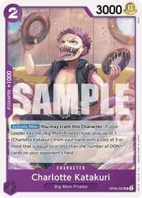 Charlotte Katakuri (062) - Two Legends - One Piece Card Game card