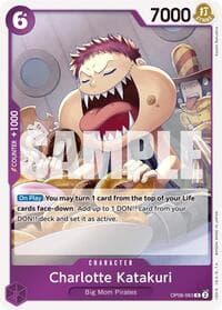 Charlotte Katakuri (063) - Two Legends - One Piece Card Game card