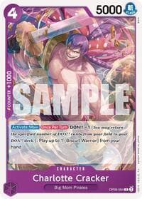 Charlotte Cracker - Two Legends - One Piece Card Game card