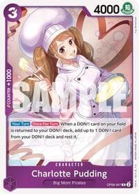 Charlotte Pudding (067) - Two Legends - One Piece Card Game card