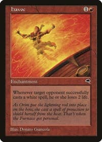 Havoc - Tempest - Magic: The Gathering card
